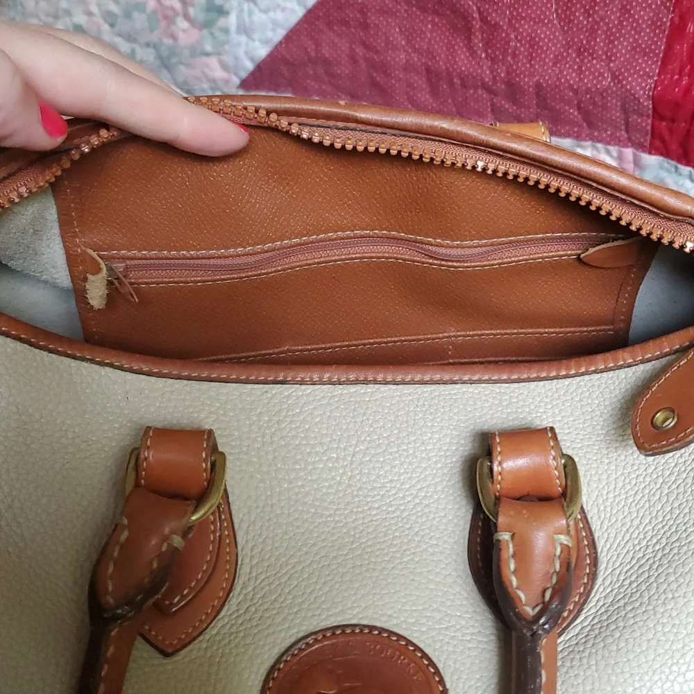 Dooney & Bourke All Weather Leather Satchel - Picture 15 of 16